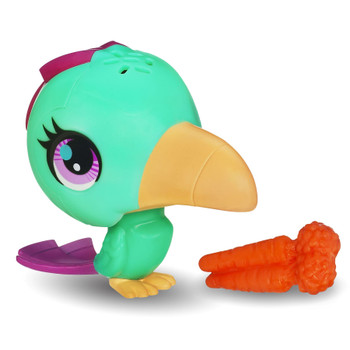 Littlest Pet Shop Sweet Snackin' Pets #3080 TOUCAN with Sounds.