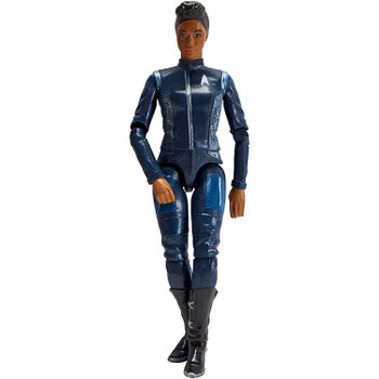 With the likeness of Sonequa Martin-Green, the astonishingly detailed Michael Burnham figure features 14 points of articulation to recreate all your favourite scenes from Star Trek: Discovery. Character-specific accessories and a figure stand are included.