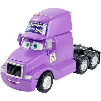 Transberry Juice Cab features authentic styling, big personality details and wheels that roll.