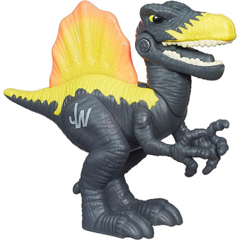 Your little hero can gear up for awesome dino adventures with this incredible Chomp 'n' Stomp Spinosaurus figure!