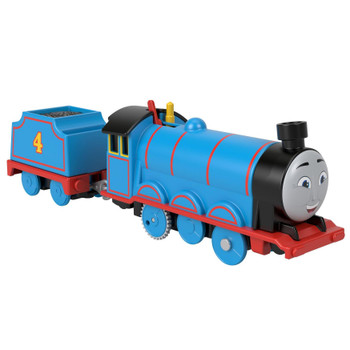 Create exciting Thomas & Friends™ adventures with this battery-powered toy train styled to look like Gordon.