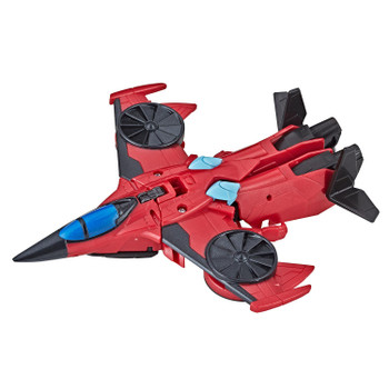 Easy to Convert - Changes from robot to jet mode in 7 steps