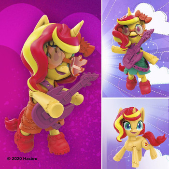 SO MANY POSIN' POP-ABILITIES: Sunset Shimmer figure is fully poseable for wild and crazy adventure on 2 legs or 4! Stand her up, sit her down, and pose her to show off her awesome looks!