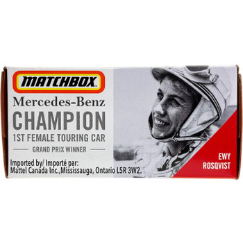 Approximately 1:64-scale with realistic details, authentic decos, and real rolling wheels.