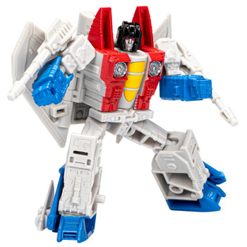 Transformers Legacy Evolution celebrates the last 40 years of Transformers history. The Starscream action figure is inspired by The Transformers animated series.