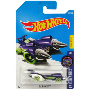Hot Wheels OLLIE ROCKET 1:64 Scale Die-cast Vehicle in packaging.