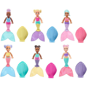 ​Barbie Dreamtopia Surprise Mermaid dolls feature colourful tails and shimmery fins to delight young imaginations, and each doll's look and colour are a mystery.