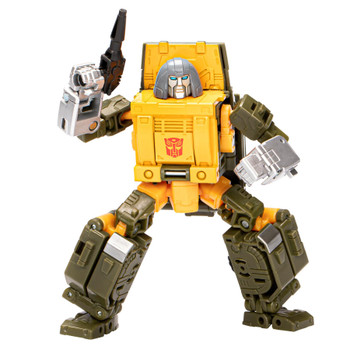 This Transformers Studio Series 86-22 Brawn action figure for boys and girls is highly articulated for posability and features movie-inspired deco and details.