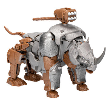 This Transformers toy for 8 year old boys and girls features classic conversion between robot and rhinoceros modes in 29 steps.
