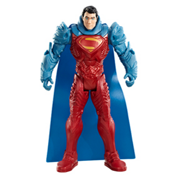 Superman figure in Armour Suit stands around 10 cm (3.75 inches) tall.