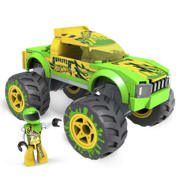 MEGA Construx Hot Wheels GUNKSTER Monster Truck Building Set