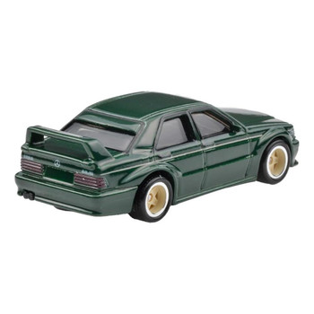Approximately 1:64 scale vehicle features Real Riders wheels with die-cast metal body and chassis.
