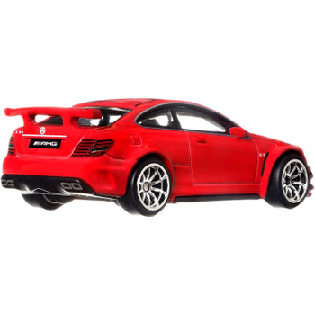 Approximately 1:64 scale vehicle features Real Riders wheels with die-cast metal body and chassis.