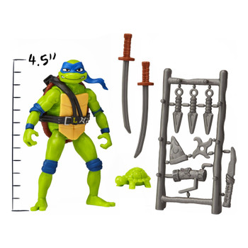 Set includes his signature katana and comes in a unique Mutant Mayhem package!