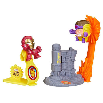 Spider-Man Vs. M.O.D.O.K.: Kids aged 4 years and up can pretend to create the ultimate showdown between Iron Man and M.O.D.O.K. with this Marvel playset.