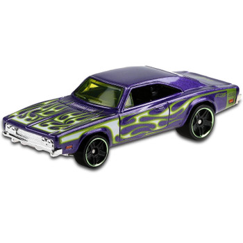 Hot Wheels '69 DODGE CHARGER 500 (Purple) 1:64 Scale Die-cast Vehicle.