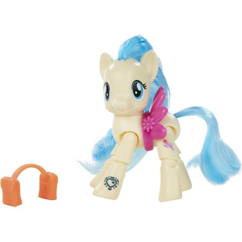 3 inch (8 cm) tall poseable Miss Pommel pony figure