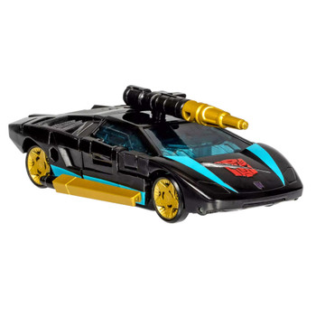 2-in-1 Converting Transformers Toy: Transformers action figure converts from robot toy to sports car toy in 16 steps.