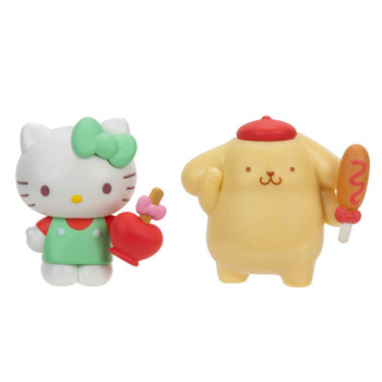 Hello Kitty And Friends – Set 6 Figure Ultra Premier 10,2 Cm Con Accessori Skateboard – Licenza Ufficiale Sanrio Jazwares