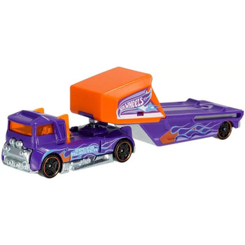 Hot Wheels Track Stars Haulers SPEED BLASTER (Purple) 1:64 Scale Die-Cast Truck