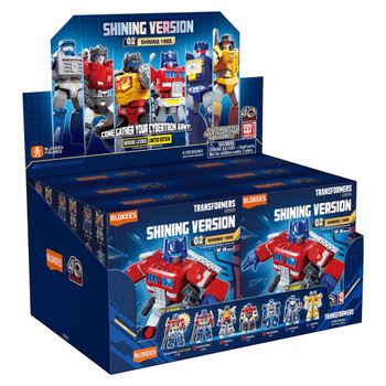Blokees Transformers Shining Version 02 Shining 1985 Action Figure Model Kit - FULL BOX OF 6