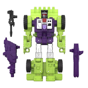 Awesome Accessories: Transformers figure comes with 3 blaster accessories that attaches in both modes
