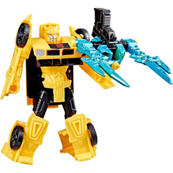 Transformers Cyberworld BUMBLEBEE Armored Cyber Changers 4-Inch Action Figure