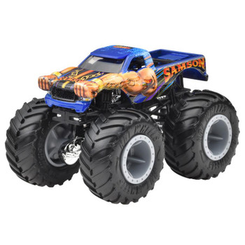 Hot Wheels Monster Trucks SAMSON (Blue) 1:64 Scale Vehicle