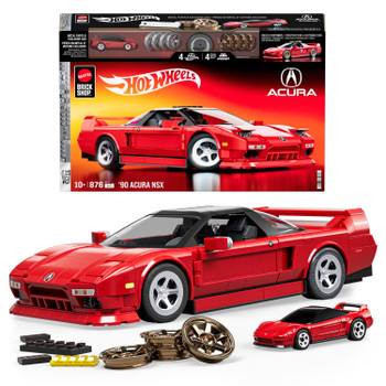Fully buildable 1:16 scale '90 Acura NSX loaded with realistic details