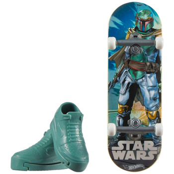 Hot Wheels Skate BOBA FETT Fingerboard and Skate Shoes