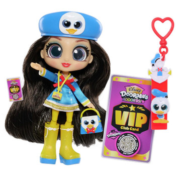 Disney Doorables Series 1 Adoorbs AVA (Donald Duck Superfan) 5.5-inch Fashion Doll