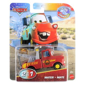 Disney Pixar Cars Colour Changers: MATER (Race & Rescue) 1:55 Scale Vehicle in packaging Disney Pixar Cars Colour Changers: MATER (Race & Rescue) 1:55 Scale Vehicle in packaging