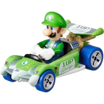 Hot Wheels Mario Kart LUIGI (Circuit Special) 1:64 Scale Replica Die-Cast Vehicle