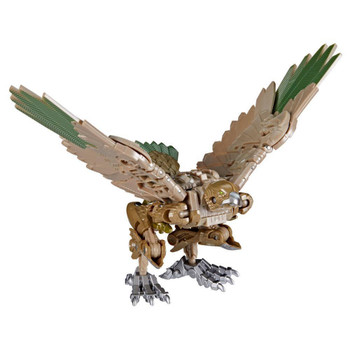 This Transformers toy for 8-year-old boys and girls features classic conversion between robot and peregrine falcon modes in 23 steps This Transformers toy for 8-year-old boys and girls features classic conversion between robot and peregrine falcon modes in 23 steps