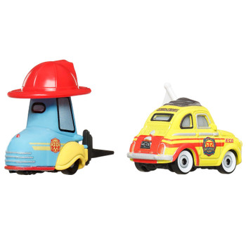 Approximately 1:55 scale, Luigi & Guido each measure between 1.25 inches and 1.75 inches long Approximately 1:55 scale, Luigi & Guido each measure between 1.25 inches and 1.75 inches long