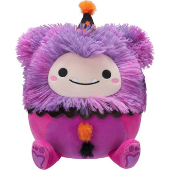 Squishmallows WOXIE the Pink & Purple Tie-Dye Bigfoot in Clown Costume 7.5-inch Halloween Plush Squishmallows WOXIE the Pink & Purple Tie-Dye Bigfoot in Clown Costume 7.5-inch Halloween Plush