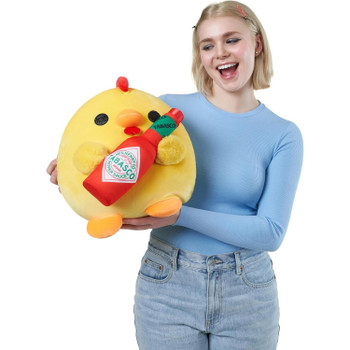Every Snackle comes with their favourite licensed snack. Dani the yellow chicken comes with Tabasco Sauce
