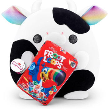 Snackles DAISY the Cow with Kellogg's Froot Loops 14-inch Plush