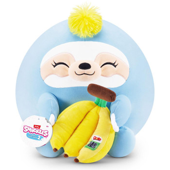 Snackles MEGAN the Sloth with Dole Bananas 14-inch Plush