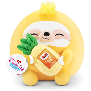 Snackles SANDY the Sloth with Dole Pineapple 14-inch Plush