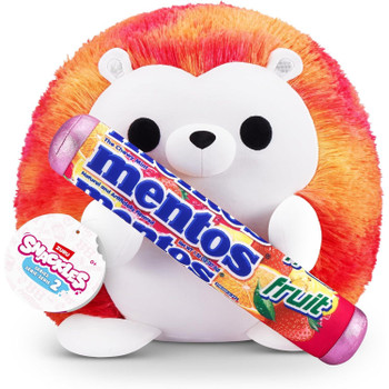 Snackles HEIDI the Hedgehog with Mentos (Fruit) 14-inch Plush