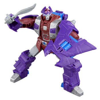 This Transformers The Thirteen Alpha Trion figure features deco and details inspired by the Transformers universe