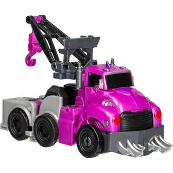 This Chaos Terran Aftermath action figure converts from robot mode to tow truck mode!