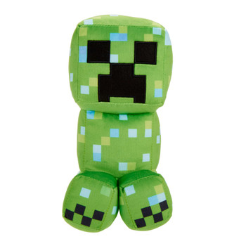 The soft Charged Creeper doll is approximately 8 inches (20 cm) tall and is made with premium fabrics, making it fun to hold and cuddle