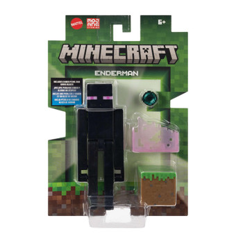 Minecraft ENDERMAN 3.25-inch Action Figure in packaging