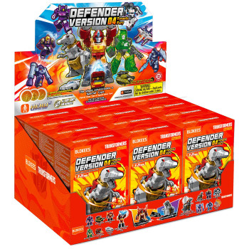 Blokees Transformers Defender Version 04 Tyrants Fury Action Figure Model Kit - FULL BOX OF 12