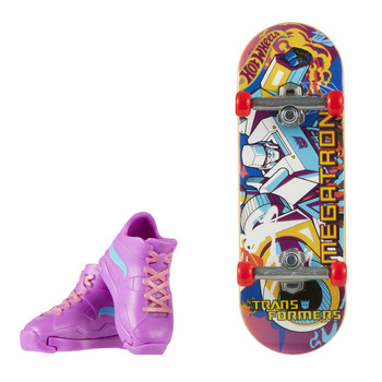 Hot Wheels Skate x Transformers MEGATRON Fingerboard and Skate Shoes