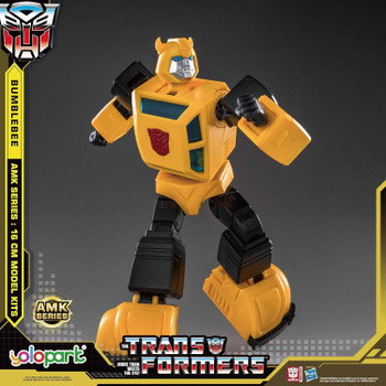 Transformers Model Kit: Easy to assemble - with no glue, paint, or tools required - this non-converting Bumblebee action figure is made of premium ABS plastic.