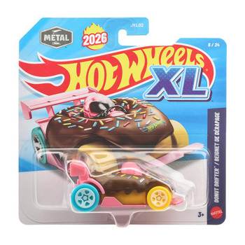 Hot Wheels XL - DONUT DRIFTER 1:43 Scale Die-cast Vehicle (#6/24) in packaging