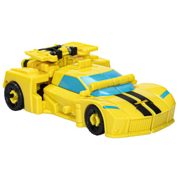 2-in-1 Bumblebee Action Figure Converts in 9 Steps: 5-inch (12.5-cm) scale Bumblebee figure converts from robot mode to sports car mode in 9 steps
